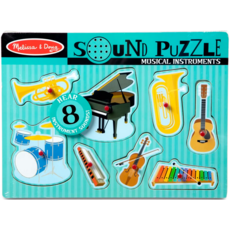 MELISSA AND DOUG SOUND PUZZLE MUSICAL INSTRUMENTS