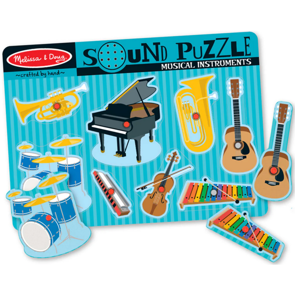 MELISSA AND DOUG SOUND PUZZLE MUSICAL INSTRUMENTS