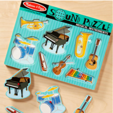 MELISSA AND DOUG SOUND PUZZLE MUSICAL INSTRUMENTS