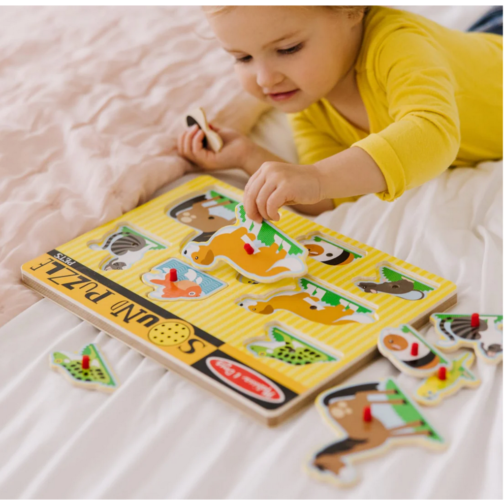 MELISSA AND DOUG SOUND PUZZLE PETS