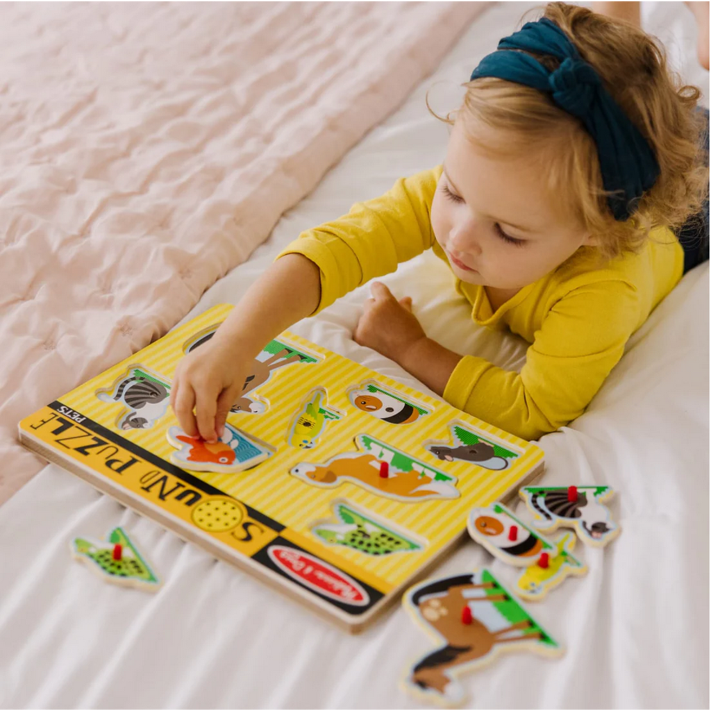 MELISSA AND DOUG SOUND PUZZLE PETS