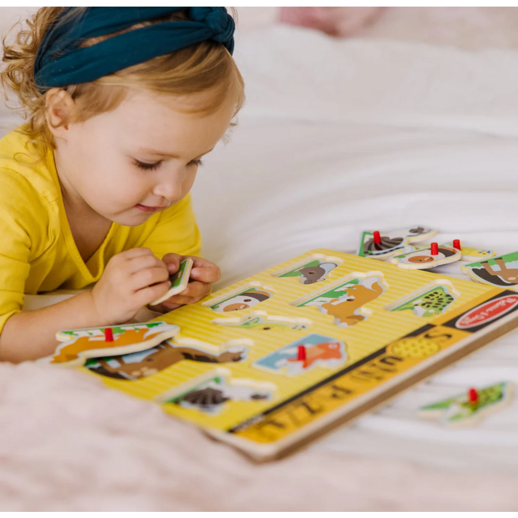 MELISSA AND DOUG SOUND PUZZLE PETS