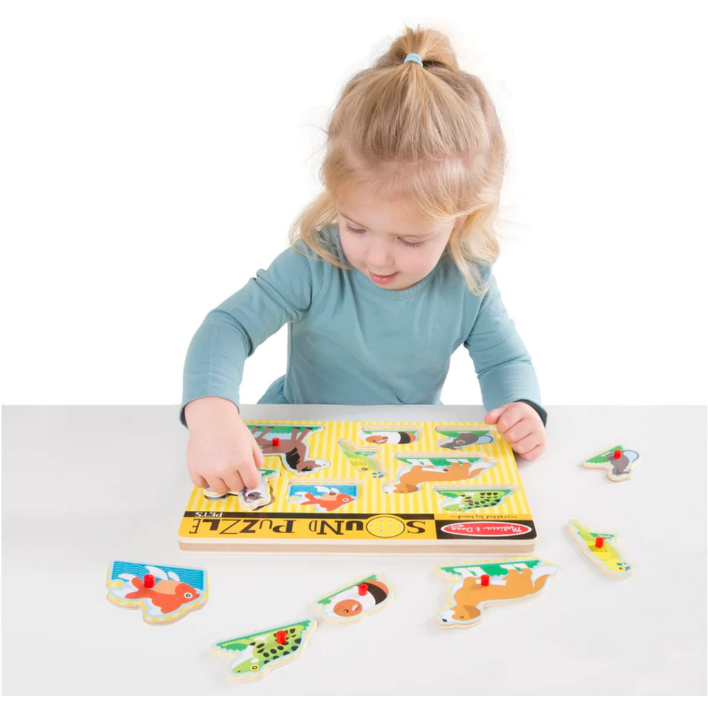 MELISSA AND DOUG SOUND PUZZLE PETS