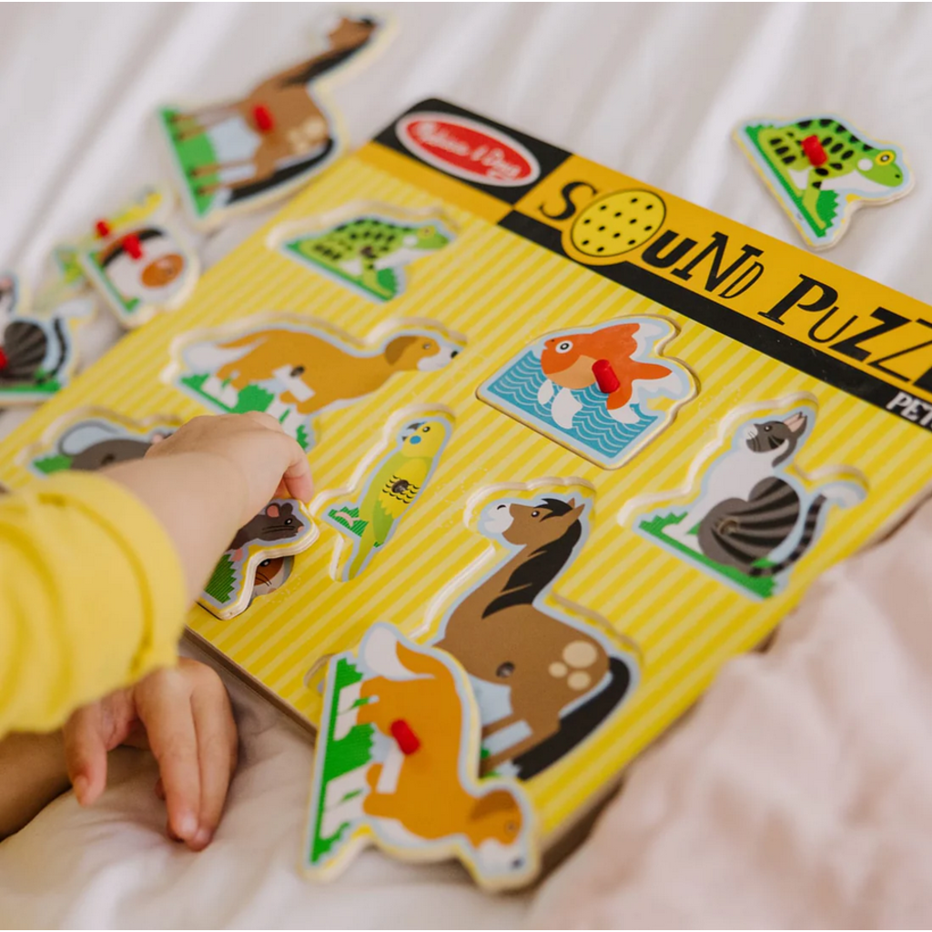 MELISSA AND DOUG SOUND PUZZLE PETS