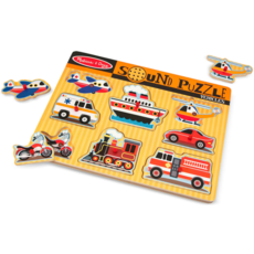 MELISSA AND DOUG SOUND PUZZLE VEHICLES