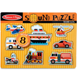 MELISSA AND DOUG SOUND PUZZLE VEHICLES