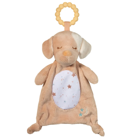 DOUGLAS COMPANY INC PLUSH TEETHER AUGGIE TAN PUPPY*