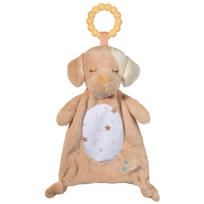 DOUGLAS COMPANY INC PLUSH TEETHER AUGGIE TAN PUPPY