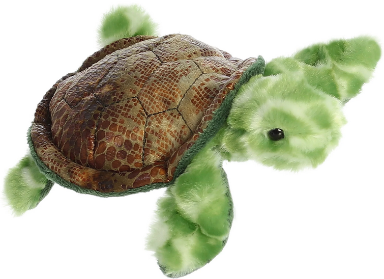 SPLISH SEA TURTLE MINI FLOPSIE