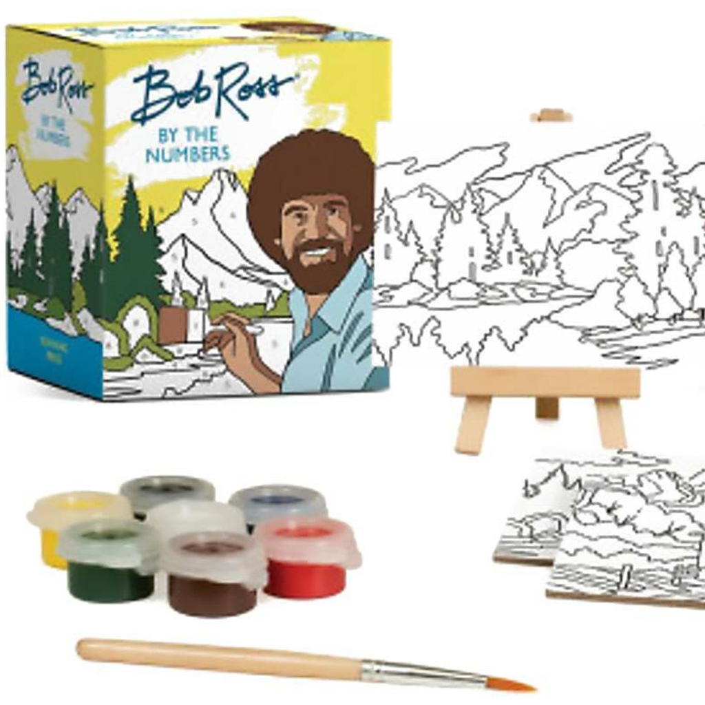 RUNNING PRESS BOB ROSS BY THE NUMBERS MINI KIT