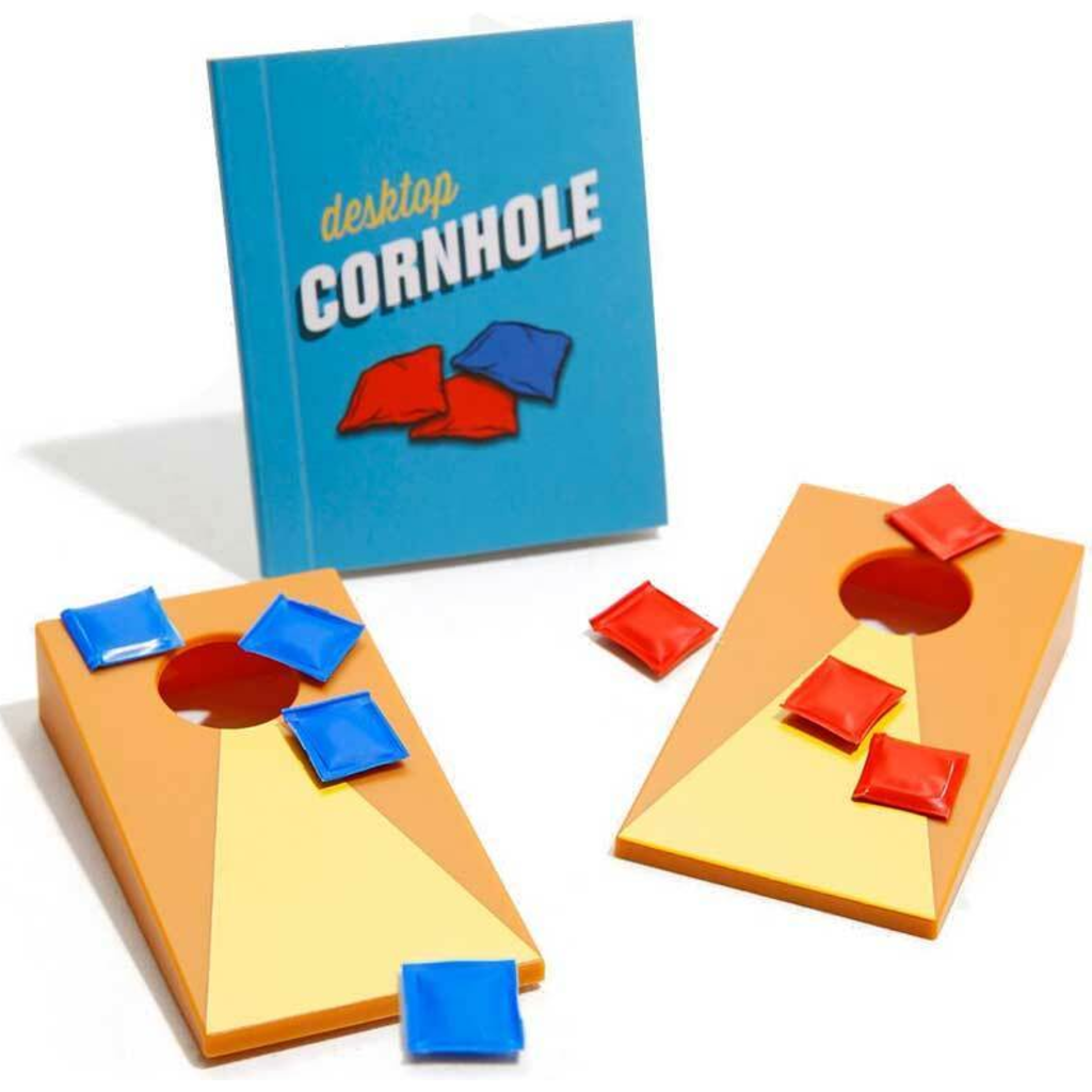 RUNNING PRESS DESKTOP CORNHOLE MINI KIT