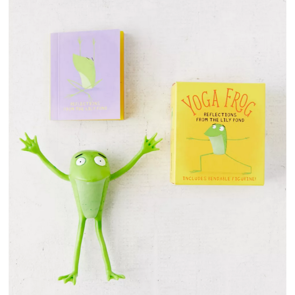 Yoga frog doing the standing forward bend. Flexible little guy! This is  available (or will be very shortly) in my Redbubble shop! Link