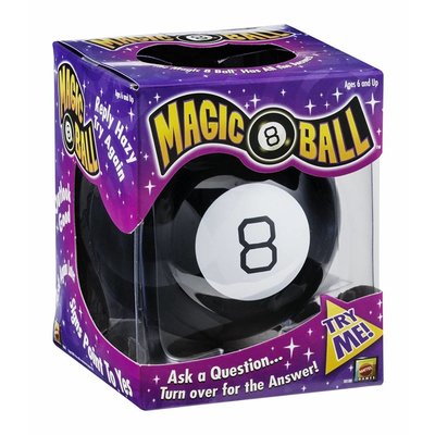 Worlds Smallest Magic 8 Ball, Classic Black