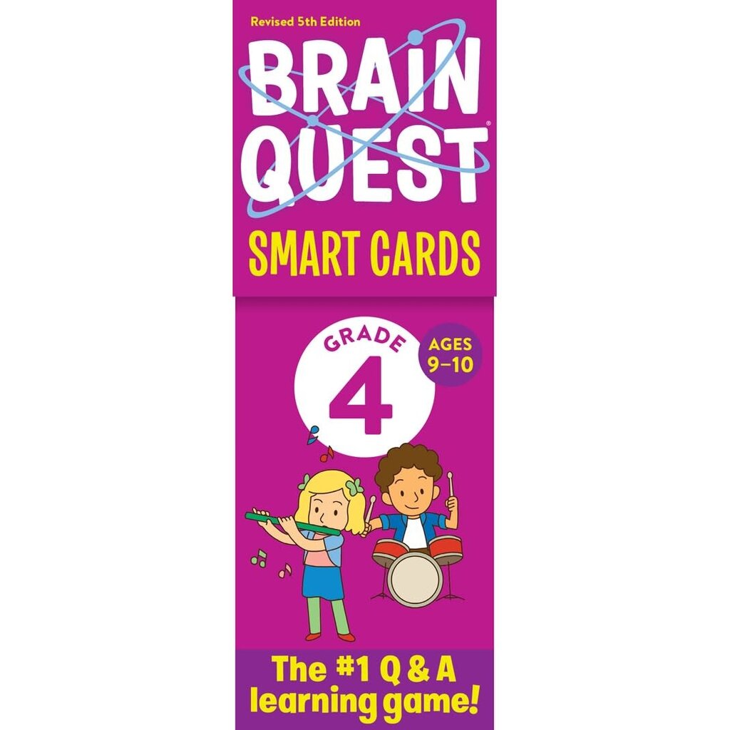 WORKMAN PUBLISHING BRAIN QUEST CARDS GRADE 4