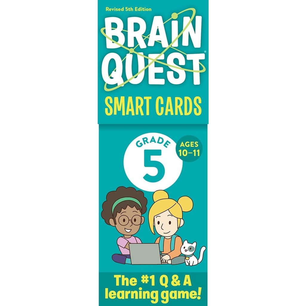 WORKMAN PUBLISHING BRAIN QUEST CARDS GRADE 5