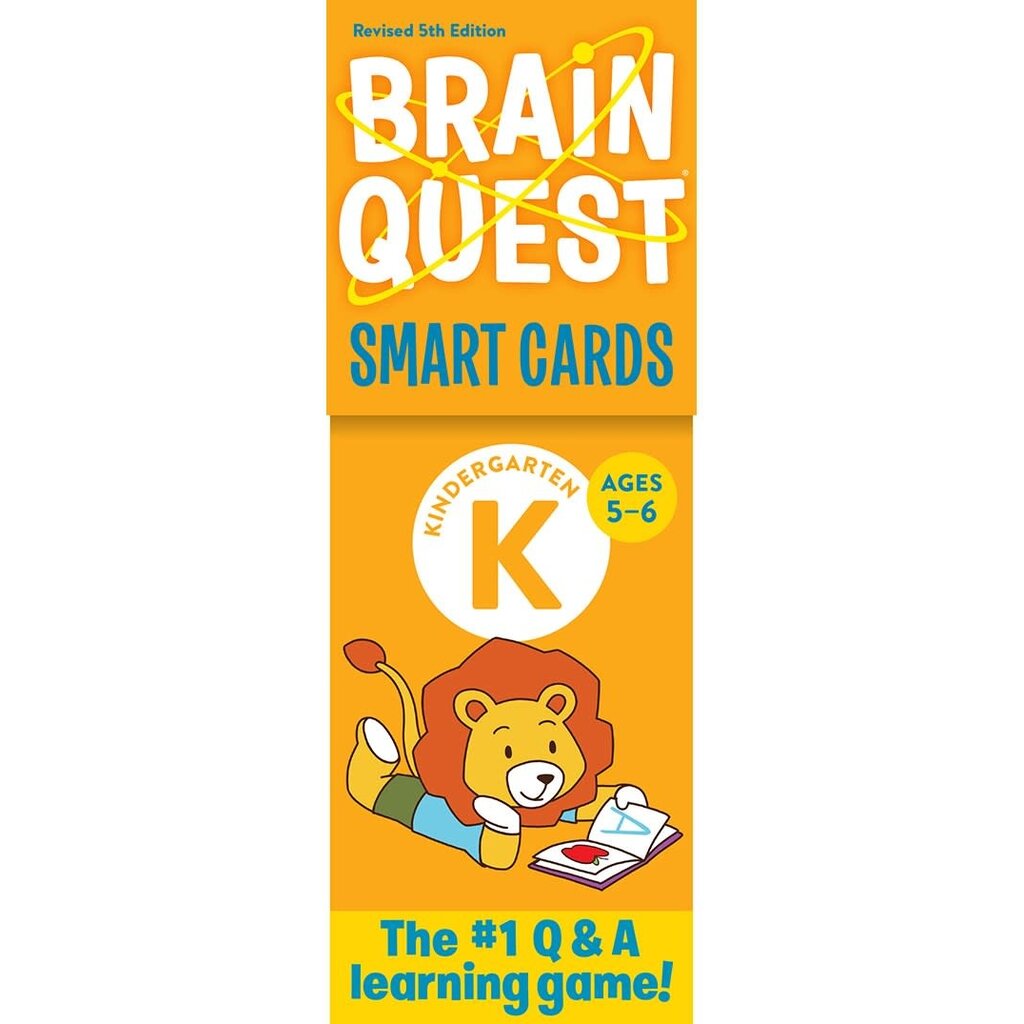 WORKMAN PUBLISHING BRAIN QUEST CARDS KINDERGARTEN