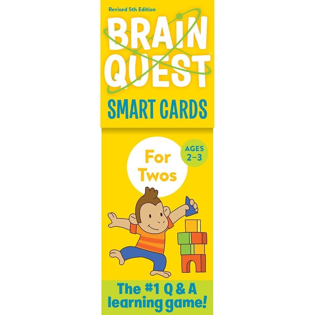 WORKMAN PUBLISHING BRAIN QUEST CARDS FOR TWO'S