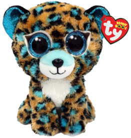 TY COBALT LEOPARD BEANIE BOO