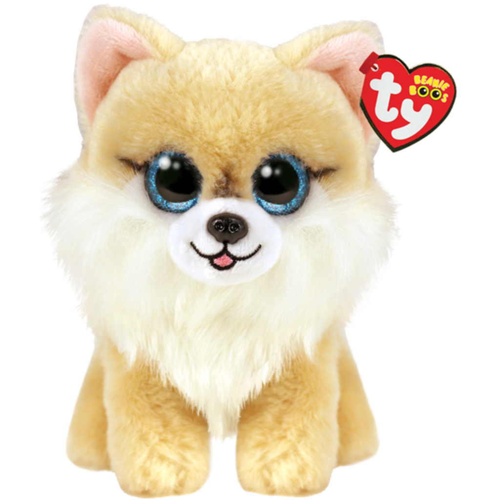 Ty Honeycomb Dog Beanie Boo 