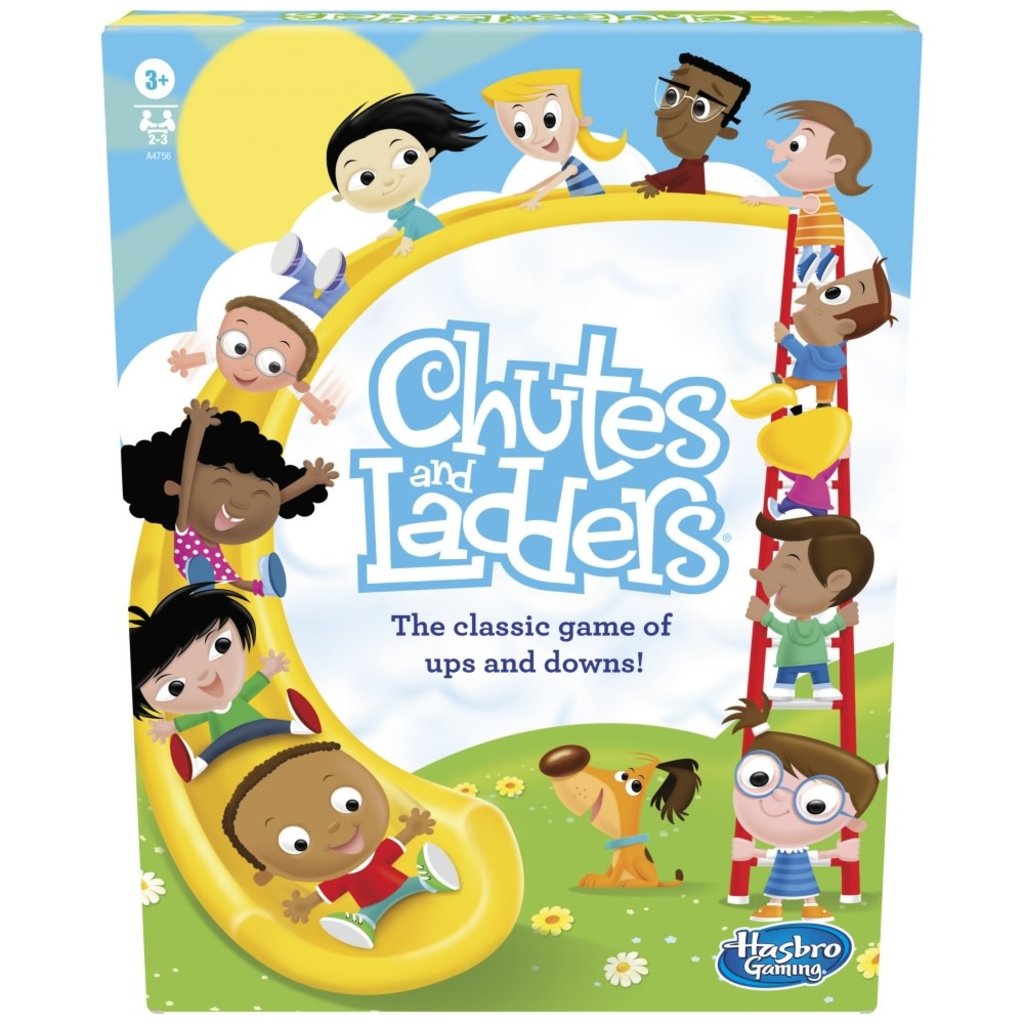 HASBRO CHUTES AND LADDERS