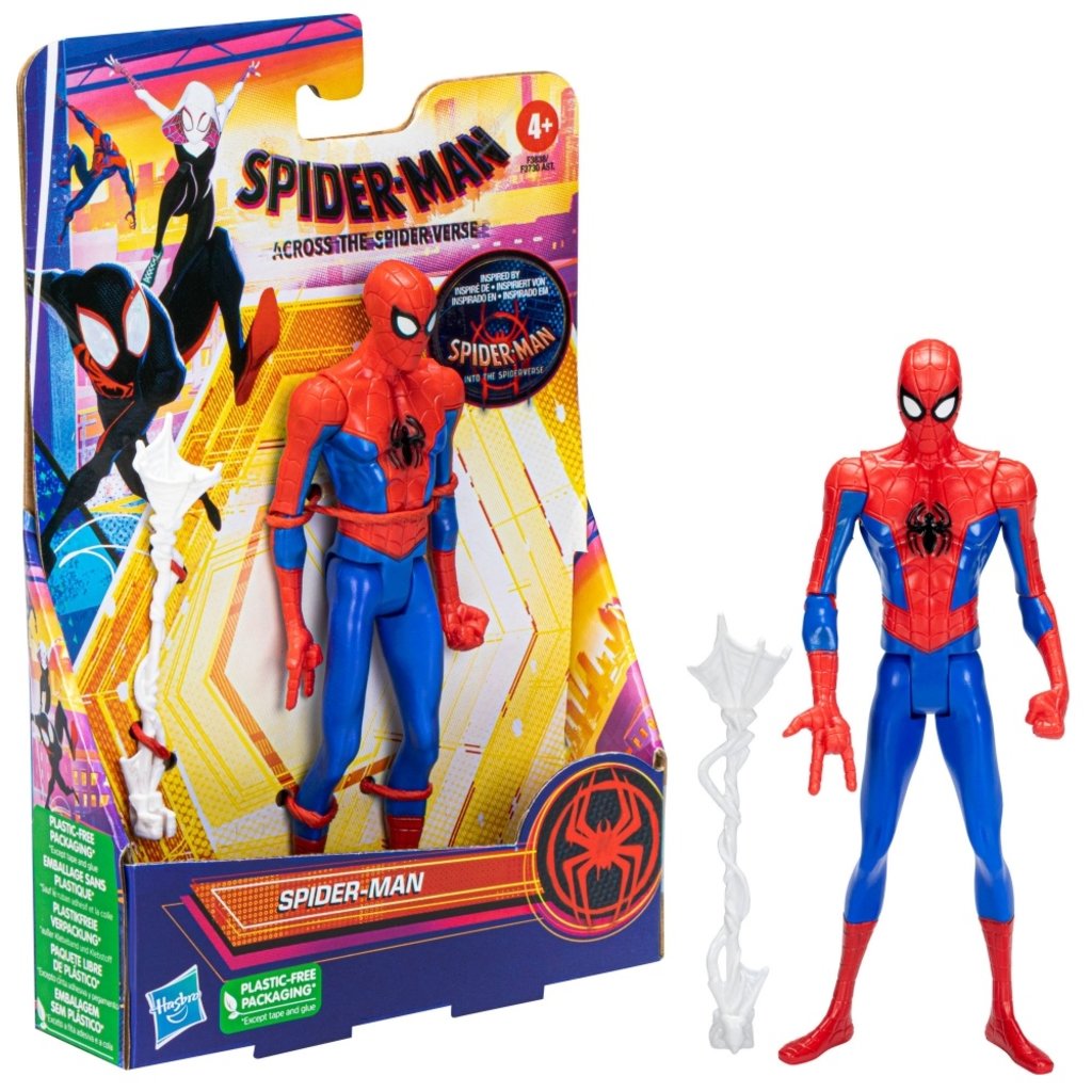  Marvel Spider-Man: Across The Spider-Verse Spider-Man 2099 Toy,  6-Inch-Scale Action Figure, Super Hero Toys, Ages 4 and Up : Toys & Games