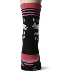 K BELL CAN'T ADULT WOMEN CREW SOCKS