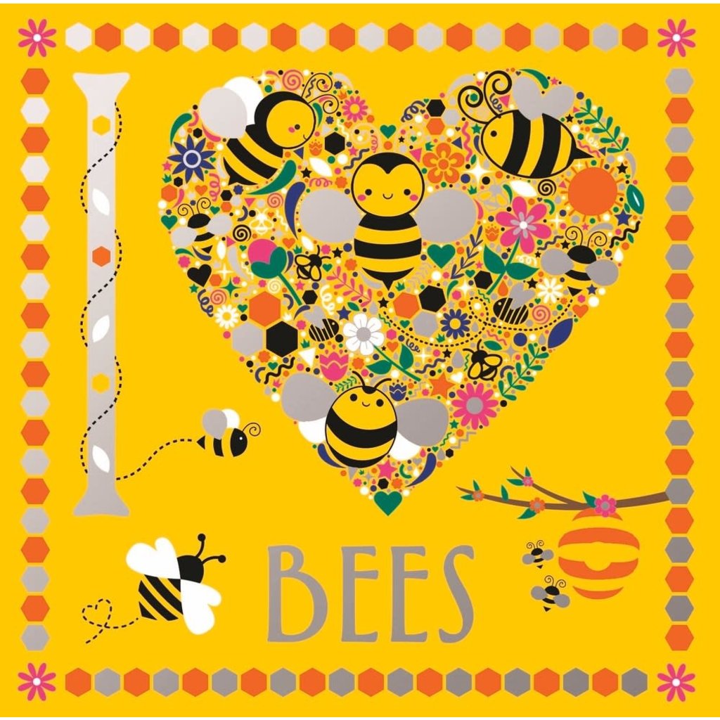 I HEART BEES COLORING BOOK - THE TOY STORE