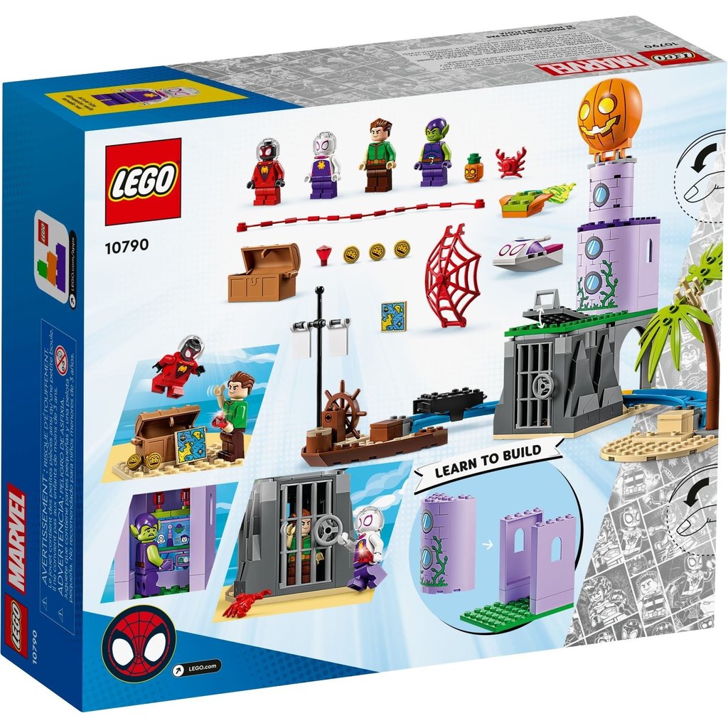 LEGO TEAM SPIDEY AT GREEN GOBLIN'S LIGHTHOUSE*