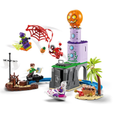 LEGO TEAM SPIDEY AT GREEN GOBLIN'S LIGHTHOUSE*