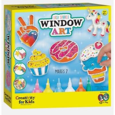 CREATIVITY FOR KIDS EASY SPARKLE WINDOW ART