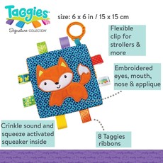 MARY MEYER TAGGIES CRINKLE ME SQUARE