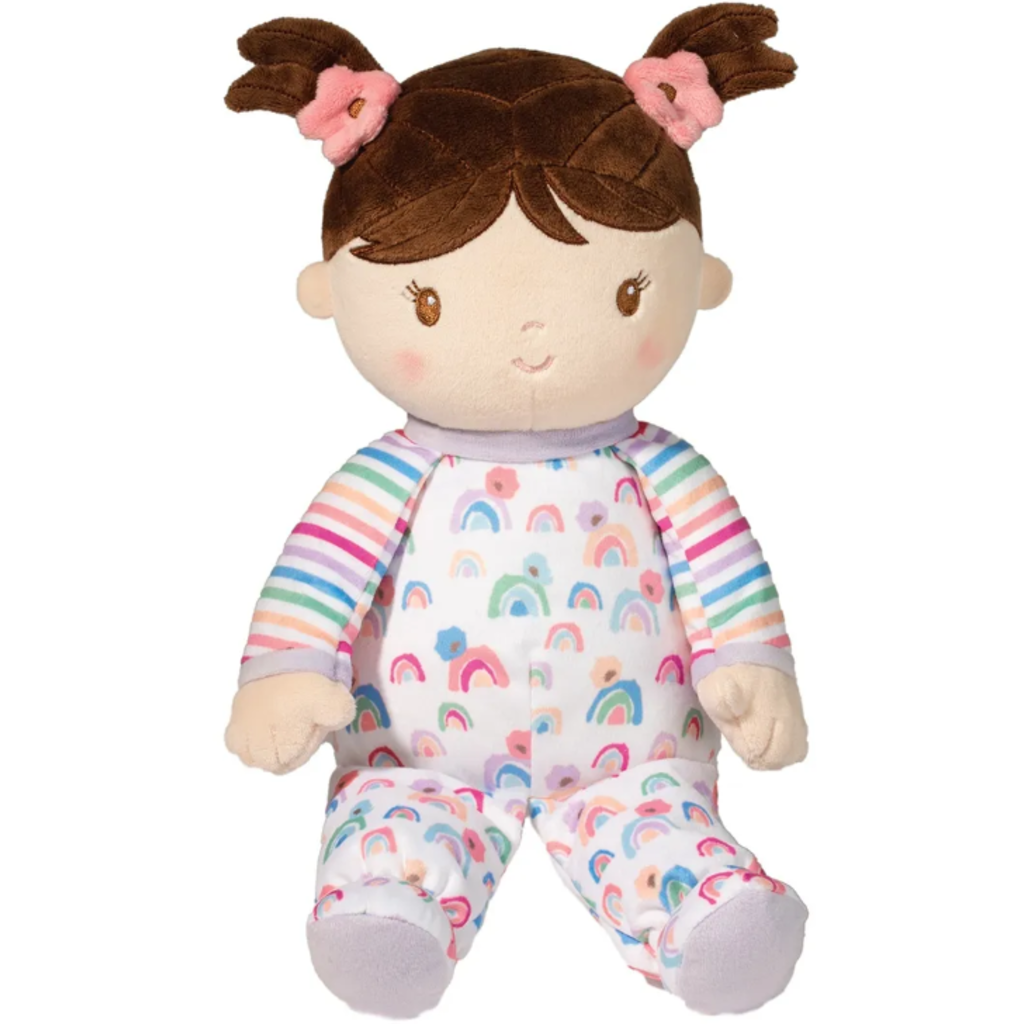 DOUGLAS COMPANY INC ISABELLE RAINBOW STRIPE SOFT DOLL