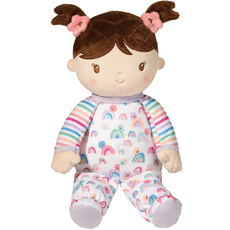 DOUGLAS COMPANY INC ISABELLE RAINBOW STRIPE SOFT DOLL
