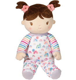 DOUGLAS COMPANY INC ISABELLE RAINBOW STRIPE SOFT DOLL