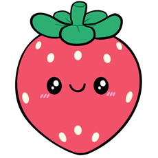 SQUISHABLE STRAWBERRY SQUISHABLE