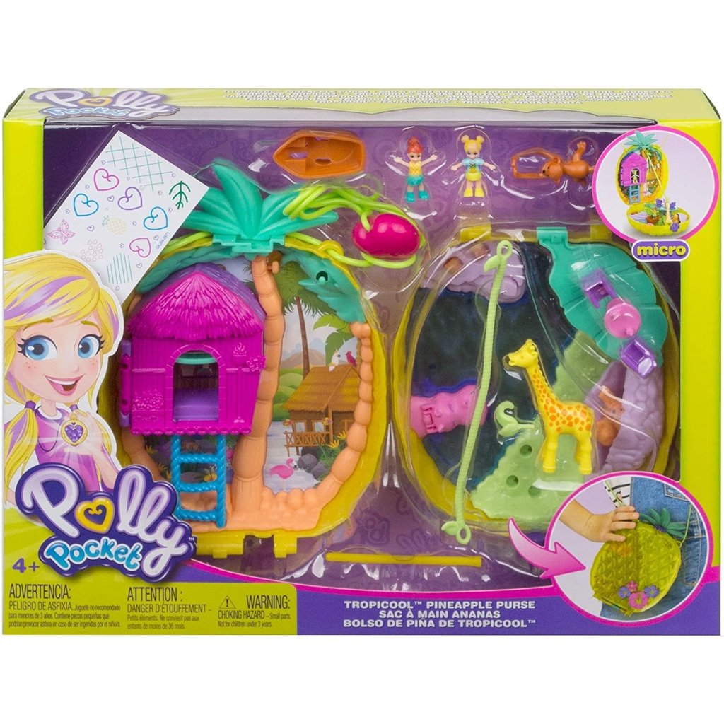 Mattel Polly Pocket Koala Adventures Purse Playset, 1 ct - Gerbes