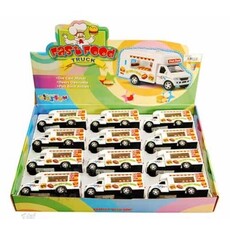 KINSMART FAST FOOD TRUCK DIECAST