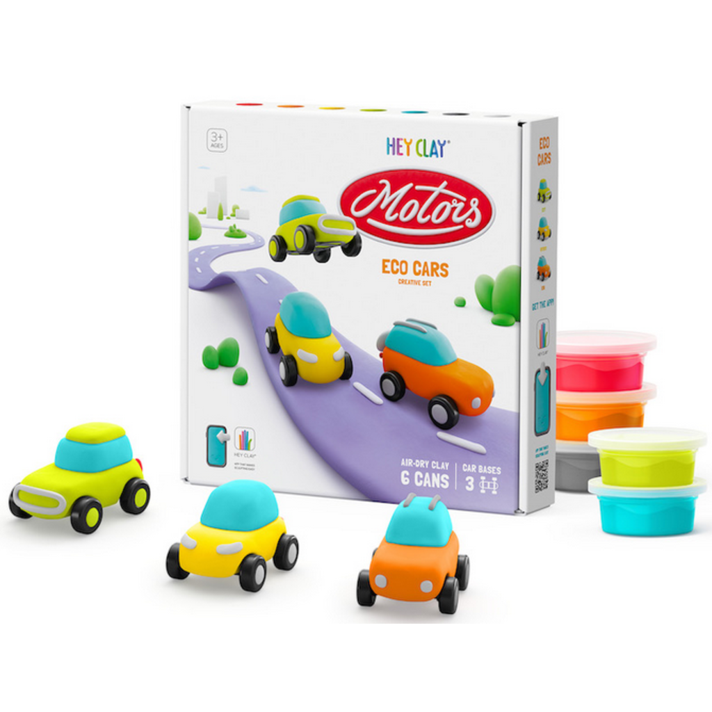 HEY CLAY ECO CARS - THE TOY STORE