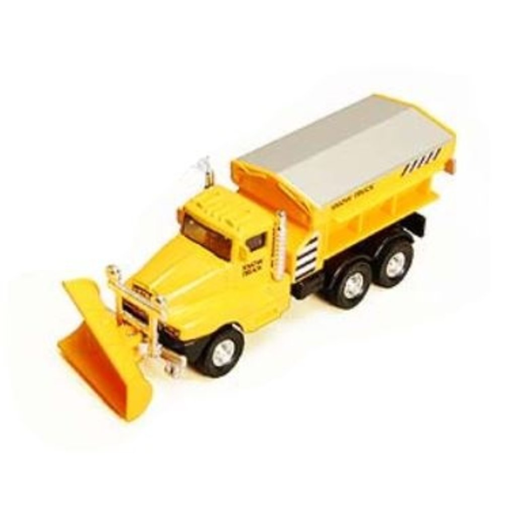KINSMART SNOW PLOW TRUCK DIECAST