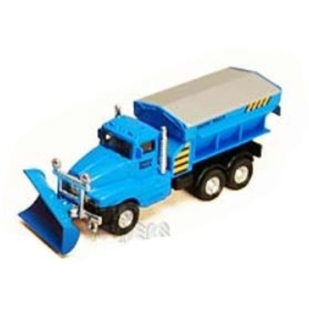 KINSMART SNOW PLOW TRUCK DIECAST