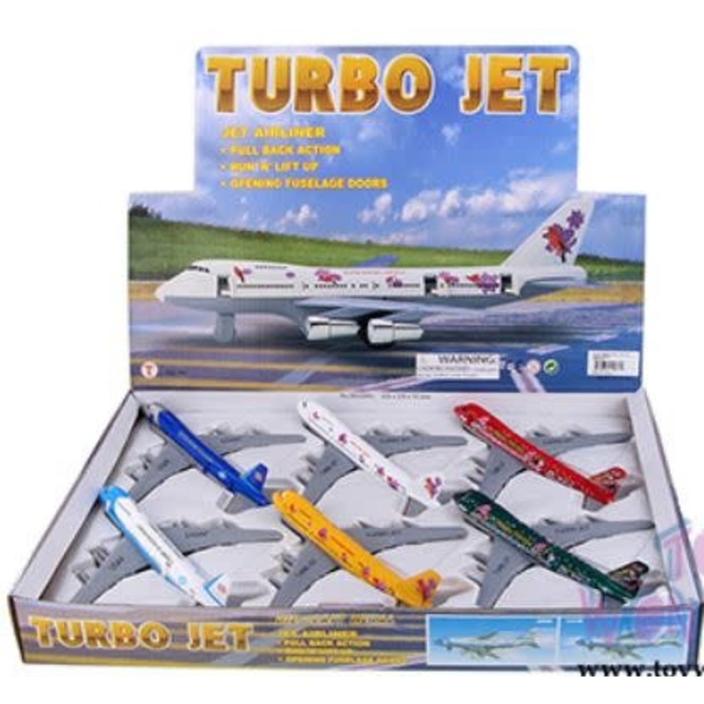 United Sates Air Force 4-Pack Toy Jet Squadron Die Cast Airplanes, Pull Back Military Fighter Jets, Diecast Air Plane Models