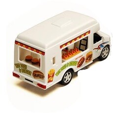 KINSMART FAST FOOD TRUCK DIECAST