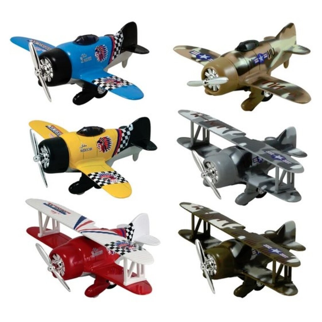 KINSMART CLASSIC WING AIRPLANE DIE CAST