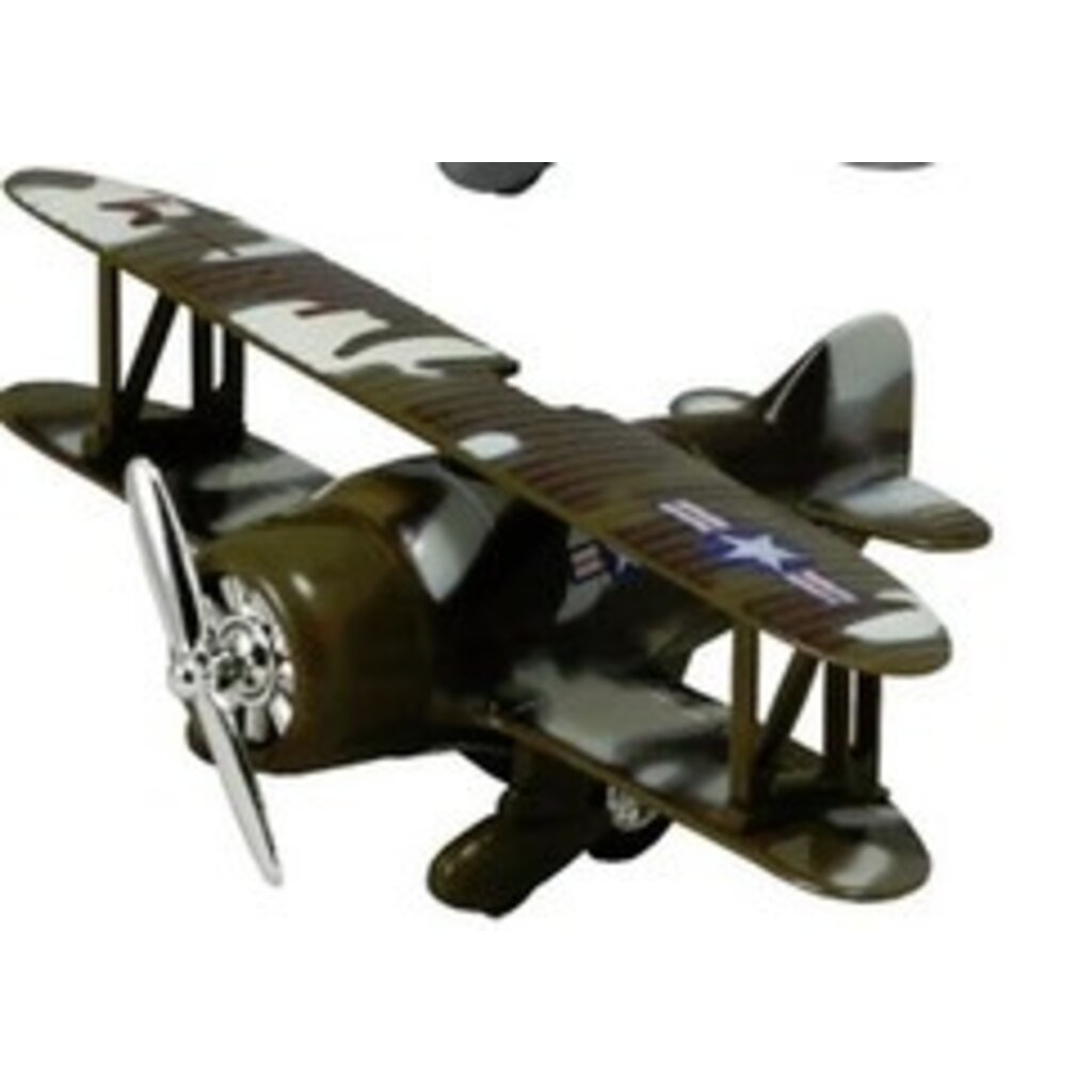 KINSMART CLASSIC WING AIRPLANE DIE CAST