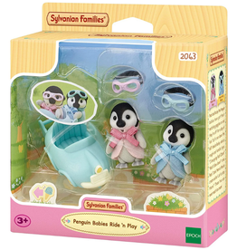 CALICO CRITTERS PENGUIN BABIES RIDE N PLAY