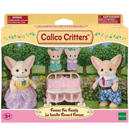 CALICO CRITTERS FENNEC FOX FAMILY CALICO CRITTERS