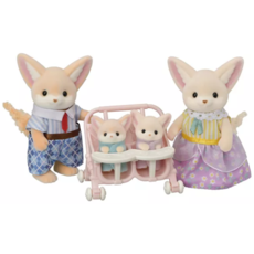 CALICO CRITTERS FENNEC FOX FAMILY CALICO CRITTERS