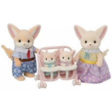 CALICO CRITTERS FENNEC FOX FAMILY