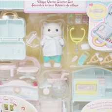 CALICO CRITTERS VILLAGE DOCTOR STARTER SET