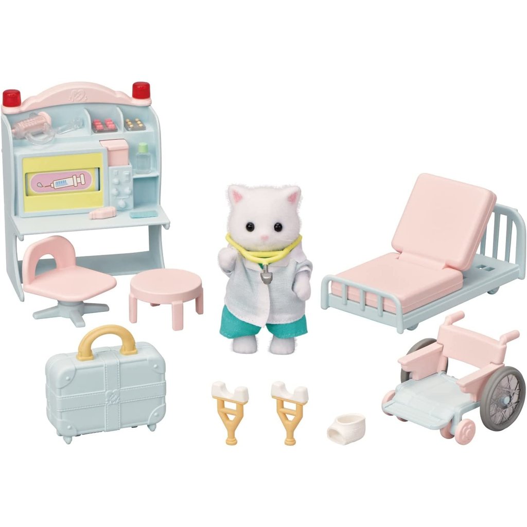 CALICO CRITTERS VILLAGE DOCTOR STARTER SET